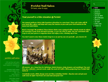 Tablet Screenshot of peridotnailsalon.com
